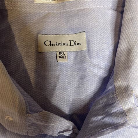 dior blue shirt price|Dior button up shirt.